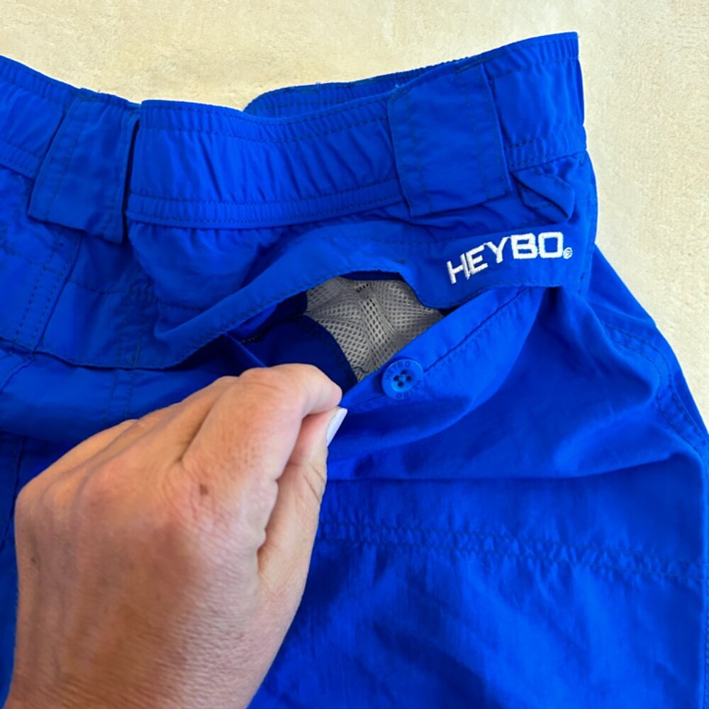 NEW HEYBO Men’s Bay Shorts, Royal, Size Small. 6 pockets. NWT! - Picture 10 of 13